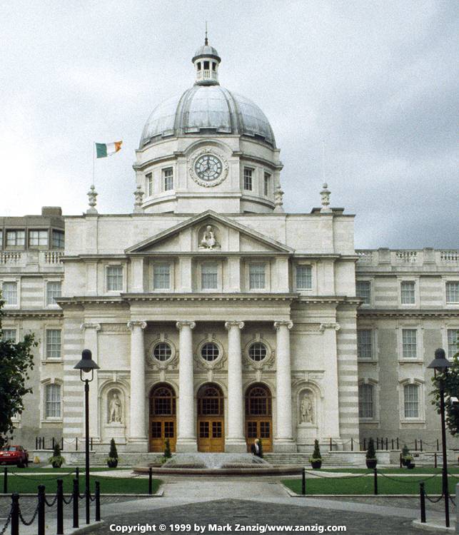 The building of Irish Parliament